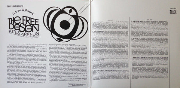The Free Design : Kites Are Fun (LP, Album, RE)