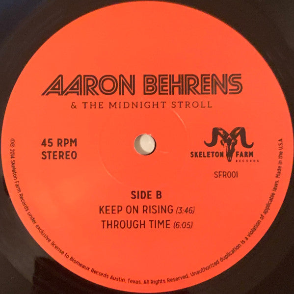 Aaron Behrens & The Midnight Stroll : Aaron Behrens & the Midnight Stroll (10", EP)