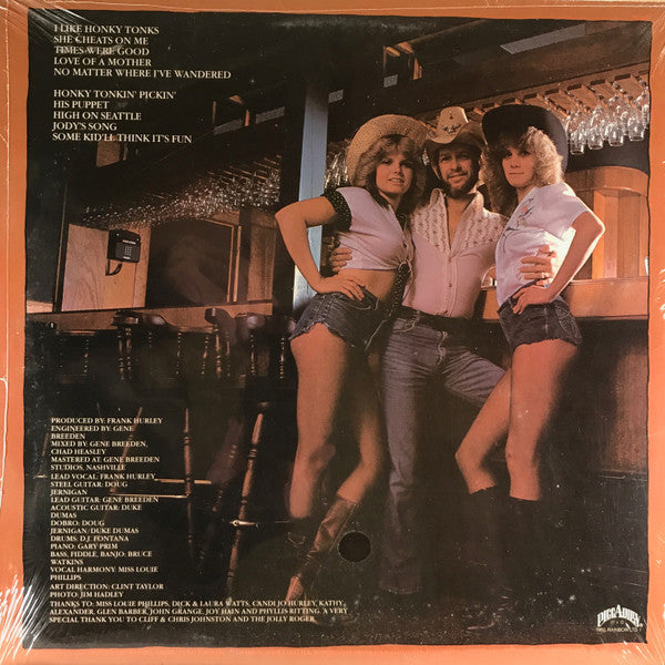 Frank Hurley : I Like Honky Tonks (LP, Album)