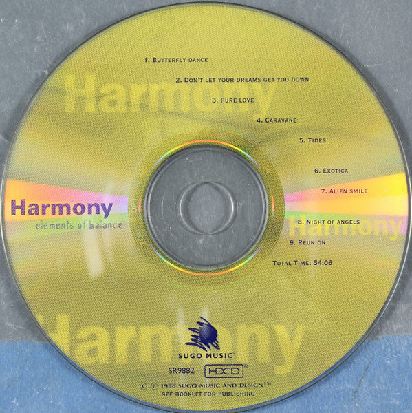 Various : Harmony - Elements Of Balance (HDCD, Album)