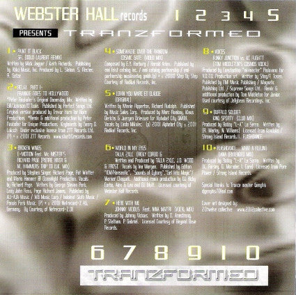Various : TranzFormed (CD, Mixed)
