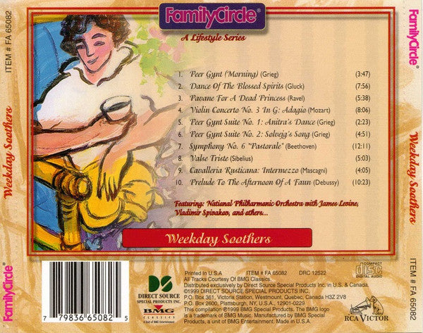 Various : Weekday Soothers (CD, Comp)