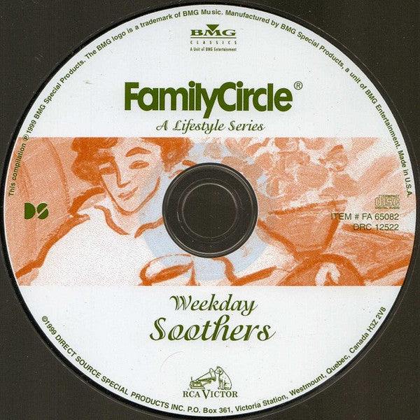 Various : Weekday Soothers (CD, Comp)