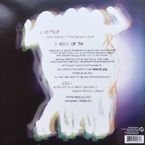 zZz : Ecstacy (Remix) (12", Single)