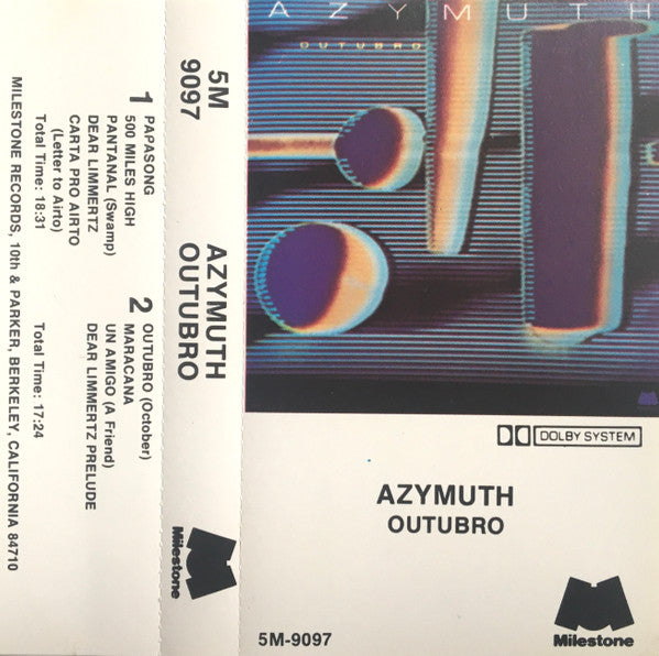 Azymuth : Outubro (Cass, Album)