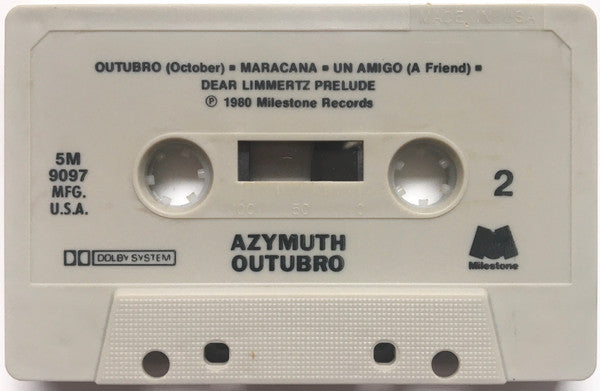 Azymuth : Outubro (Cass, Album)