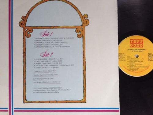 Various : Dennis Star And Family At Christmas (LP, Comp)