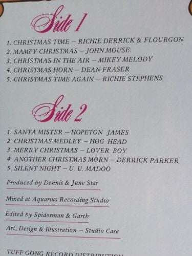 Various : Dennis Star And Family At Christmas (LP, Comp)