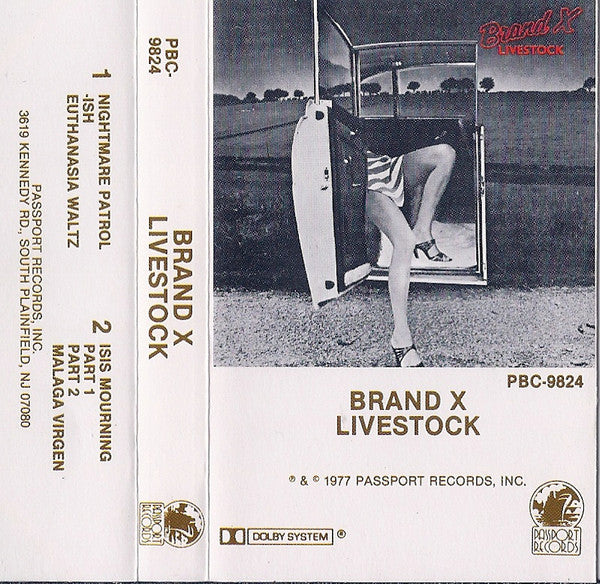 Brand X (3) : Livestock (Cass, Album, RE)