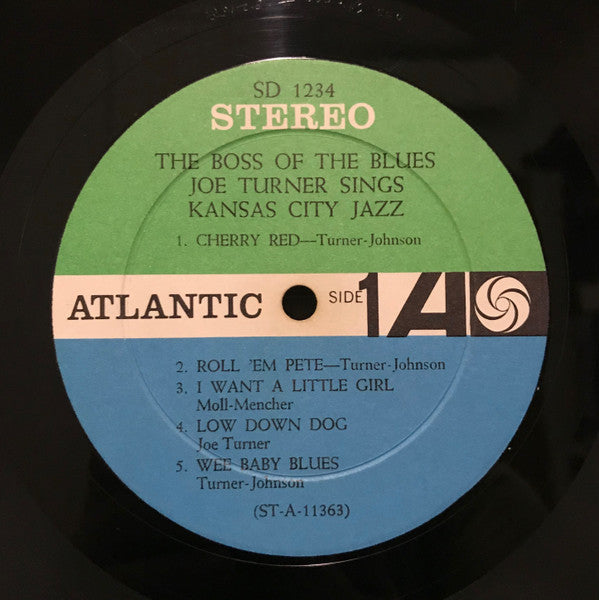 Big Joe Turner : The Boss Of The Blues Sings Kansas City Jazz (LP, Album, RE)