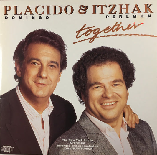 Placido Domingo, Itzhak Perlman : Placido & Itzhak Together (LP, Album)