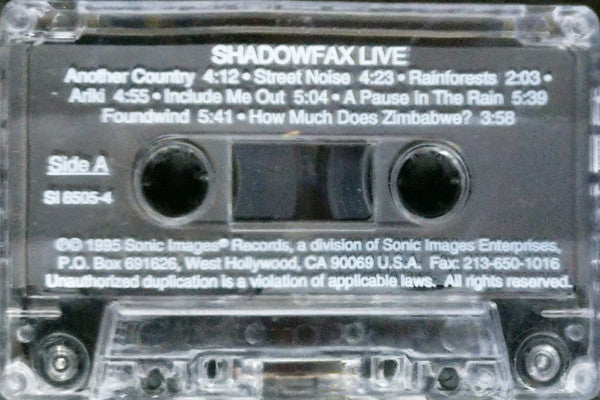 Shadowfax : Live (Cass, Album)