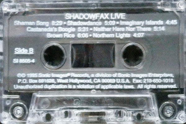 Shadowfax : Live (Cass, Album)