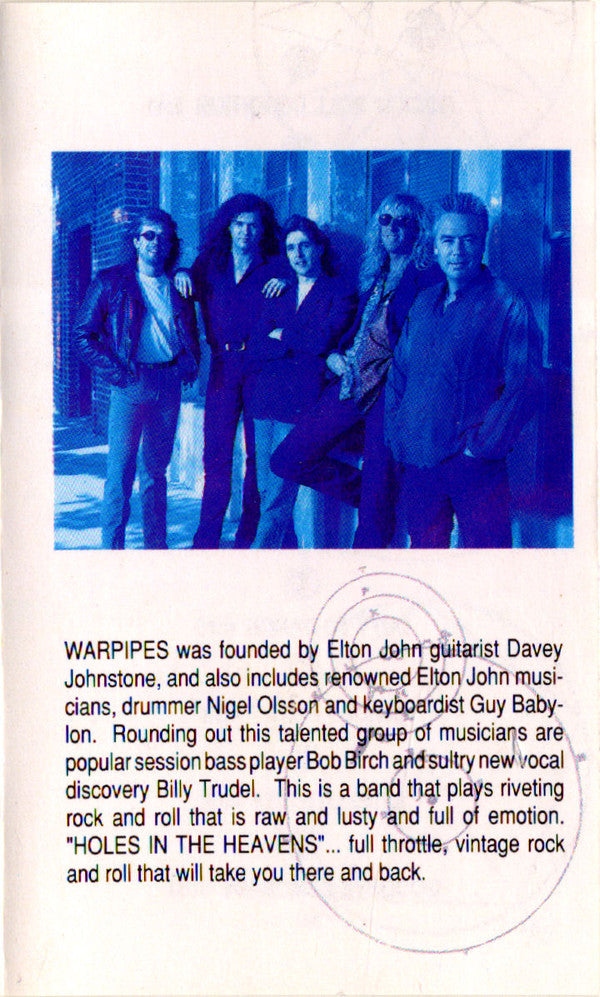 Warpipes : Holes In The Heavens (Cass, Album, Dol)