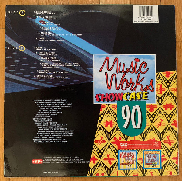 Various : Music Works Showcase 90 (LP, Comp)