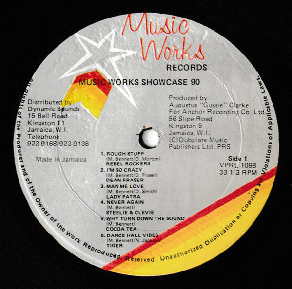 Various : Music Works Showcase 90 (LP, Comp)