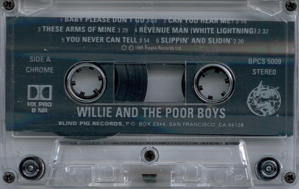 Willie And The Poor Boys : Willie And The Poor Boys (Cass, Album, Dol)