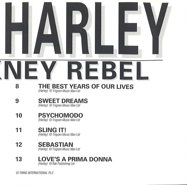 Steve Harley & Cockney Rebel : Live And Unleashed (CD, Ltd)