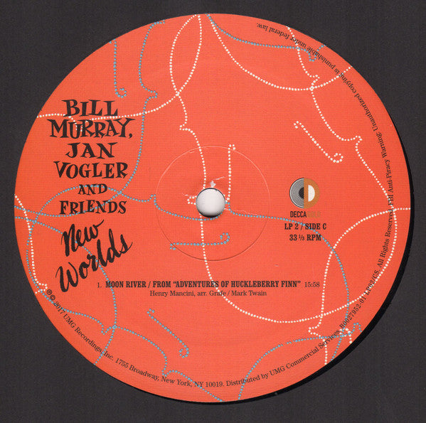 Bill Murray, Jan Vogler And Friends* : New Worlds (2xLP, Album)