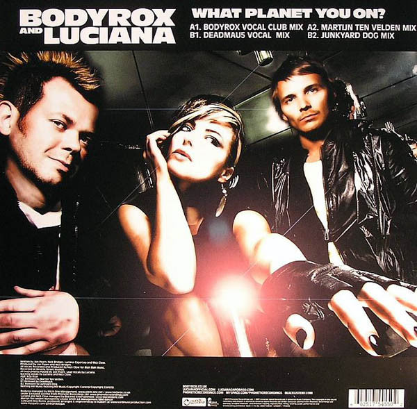 Bodyrox And Luciana : What Planet You On? (12", Single)