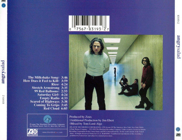 Angry Salad : Angry Salad (CD, Album)