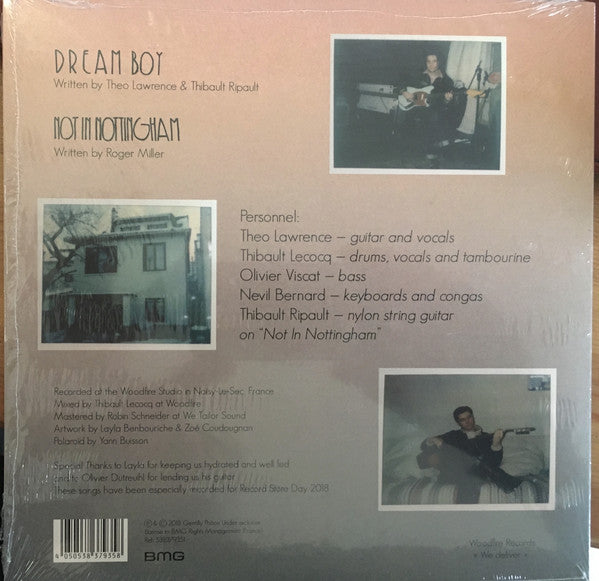 Theo Lawrence & The Hearts : Dream boy / Not in nottingham (7")