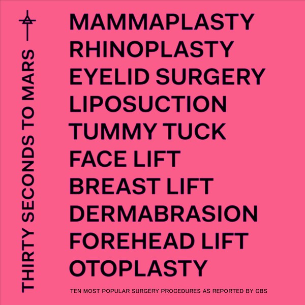 Thirty Seconds To Mars* : America (LP, Album, Whi)