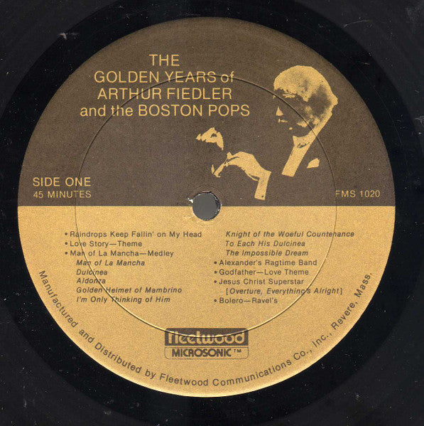 Arthur Fiedler And The Boston Pops* : The Golden Years of Arthur Fiedler and the Boston Pops (2xLP, Comp)