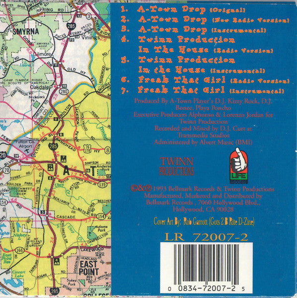 A-Town Players : A-Town Drop (CD, Maxi, Car)