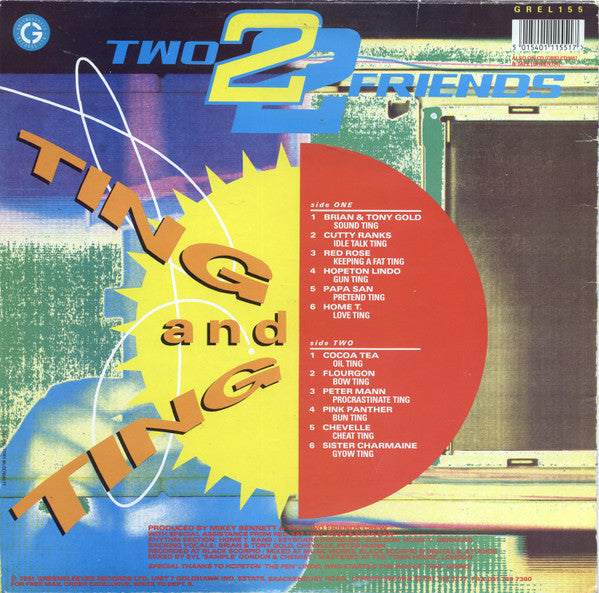 Various : Two Friends Ting And Ting (LP, Comp)