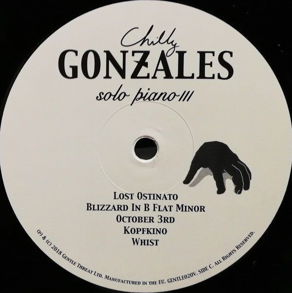Gonzales : Solo Piano III (2xLP, Album, 180)