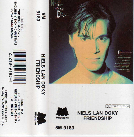 Niels Lan Doky : Friendship (Cass, Album)