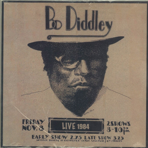 Bo Diddley : Live 1984 (LP, Album, RE, Unofficial)