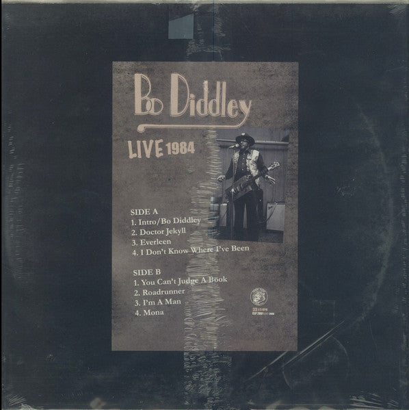 Bo Diddley : Live 1984 (LP, Album, RE, Unofficial)