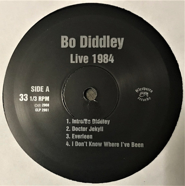 Bo Diddley : Live 1984 (LP, Album, RE, Unofficial)