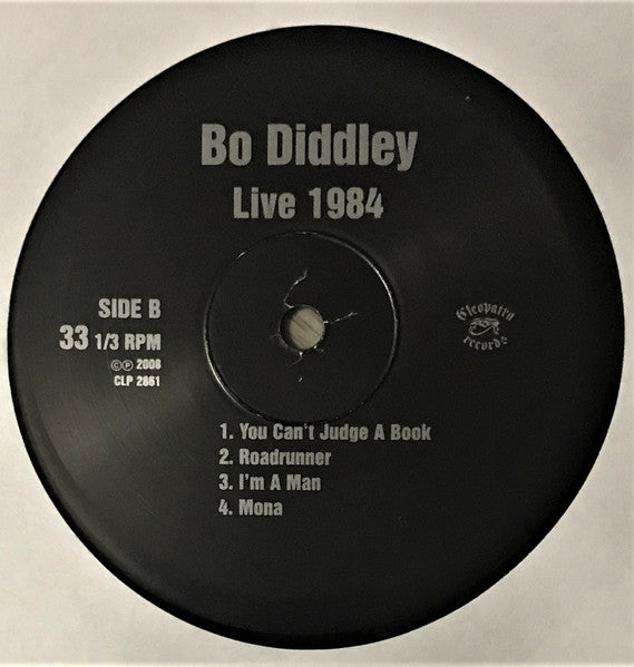 Bo Diddley : Live 1984 (LP, Album, RE, Unofficial)