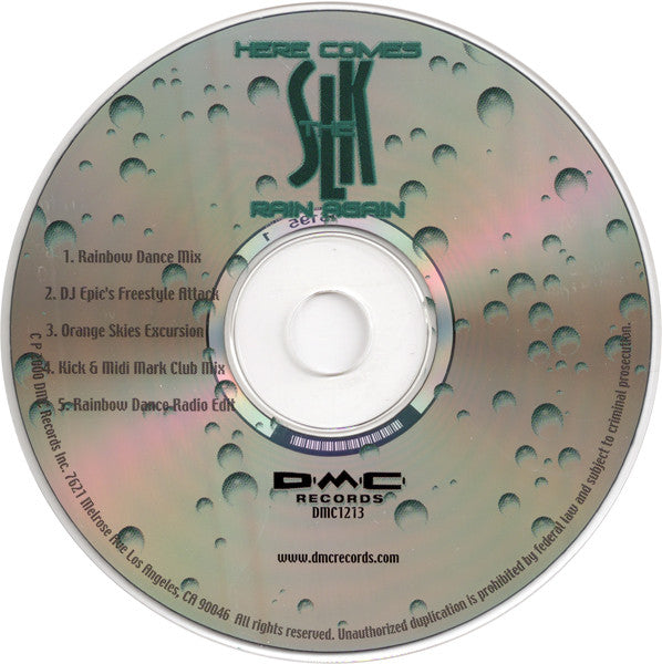 SLK : Here Comes The Rain Again (CD, Single)