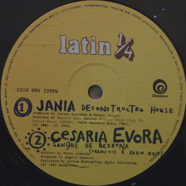 Phil Cheeseman : Latin 1/4 (Laidback Latin Disco) (2xLP, Comp)