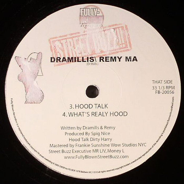 Dramills Feat Stack Bundles : Up In Ya Building (12")