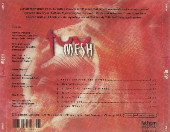 Tuu : Mesh (CD, Album)
