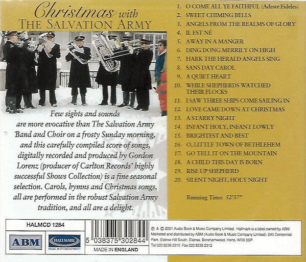 Castleford Citadel Songster Brigade And Brass Ensemble : Christmas With The Salvation Army - 20 Inspirational Christmas Favourites (CD, Album)