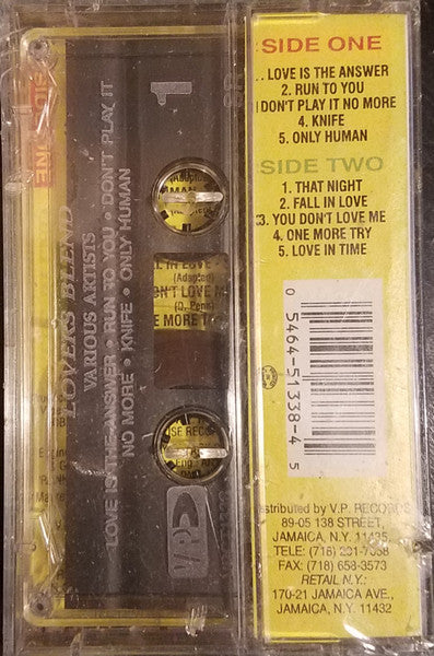 Various : Lovers Blend (Cass, Comp)