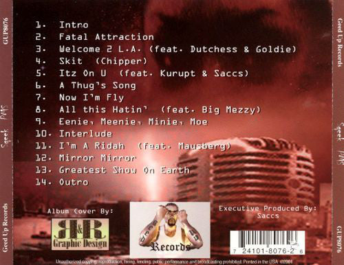 Sqeek Da Primadonna : PMS (CD)