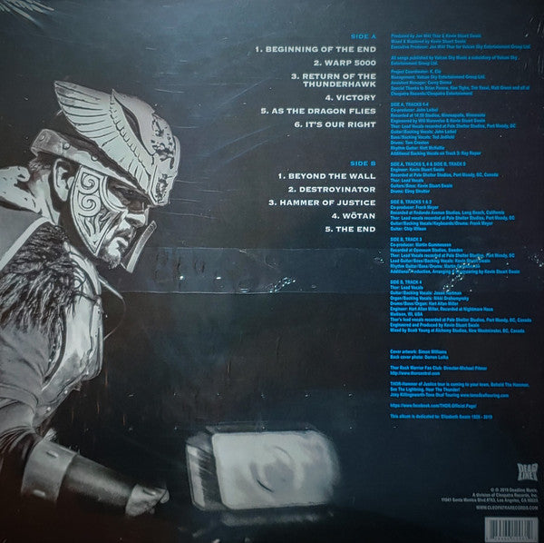Thor (7) : Hammer Of Justice (LP, Blu)