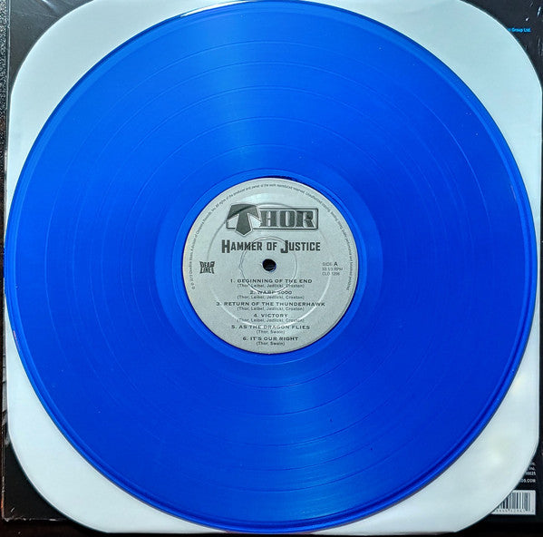 Thor (7) : Hammer Of Justice (LP, Blu)