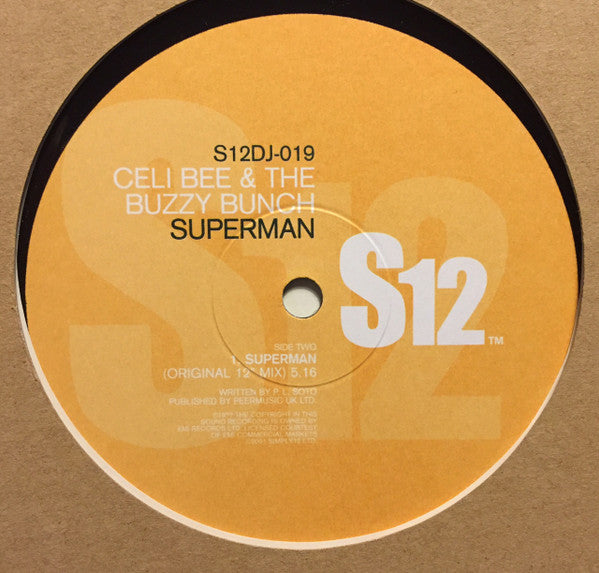 Celi Bee & The Buzzy Bunch : One Love / Superman (12", RE)