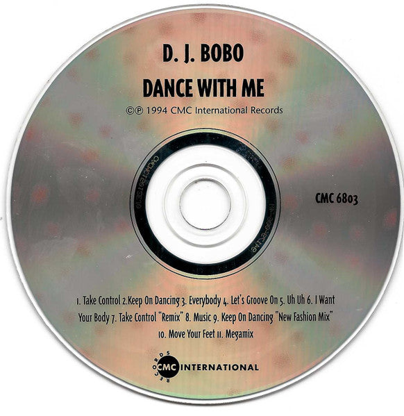 D.J. Bobo* : Dance With Me (CD, Album)