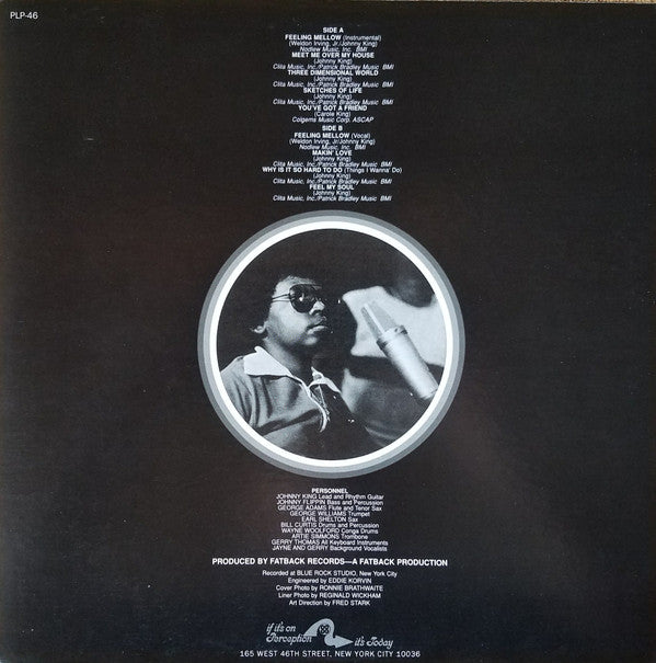 The Fatback Band Featuring Johnny King (3) : Feel My Soul (LP, Album, RE)