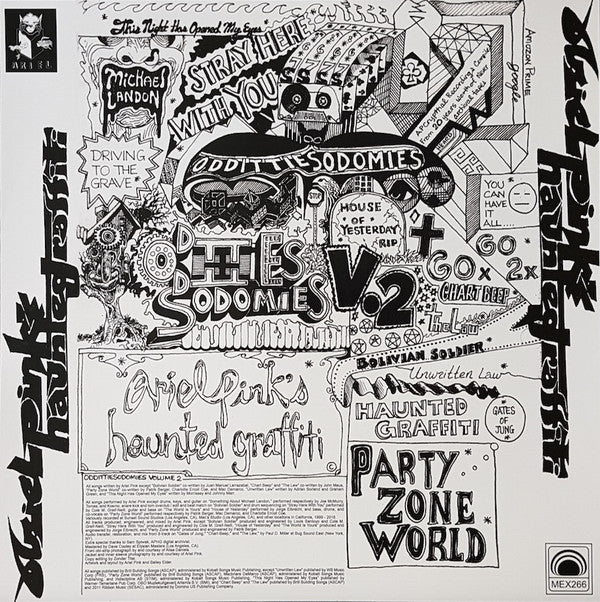 Ariel Pink, Ariel Pink's Haunted Graffiti : Odditties Sodomies Vol. 2 (LP, Comp)