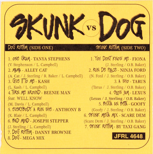 Various : Dog Vs. Scunk (LP)